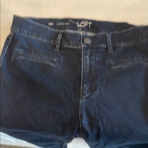 LOFT Blue Denim Leggings